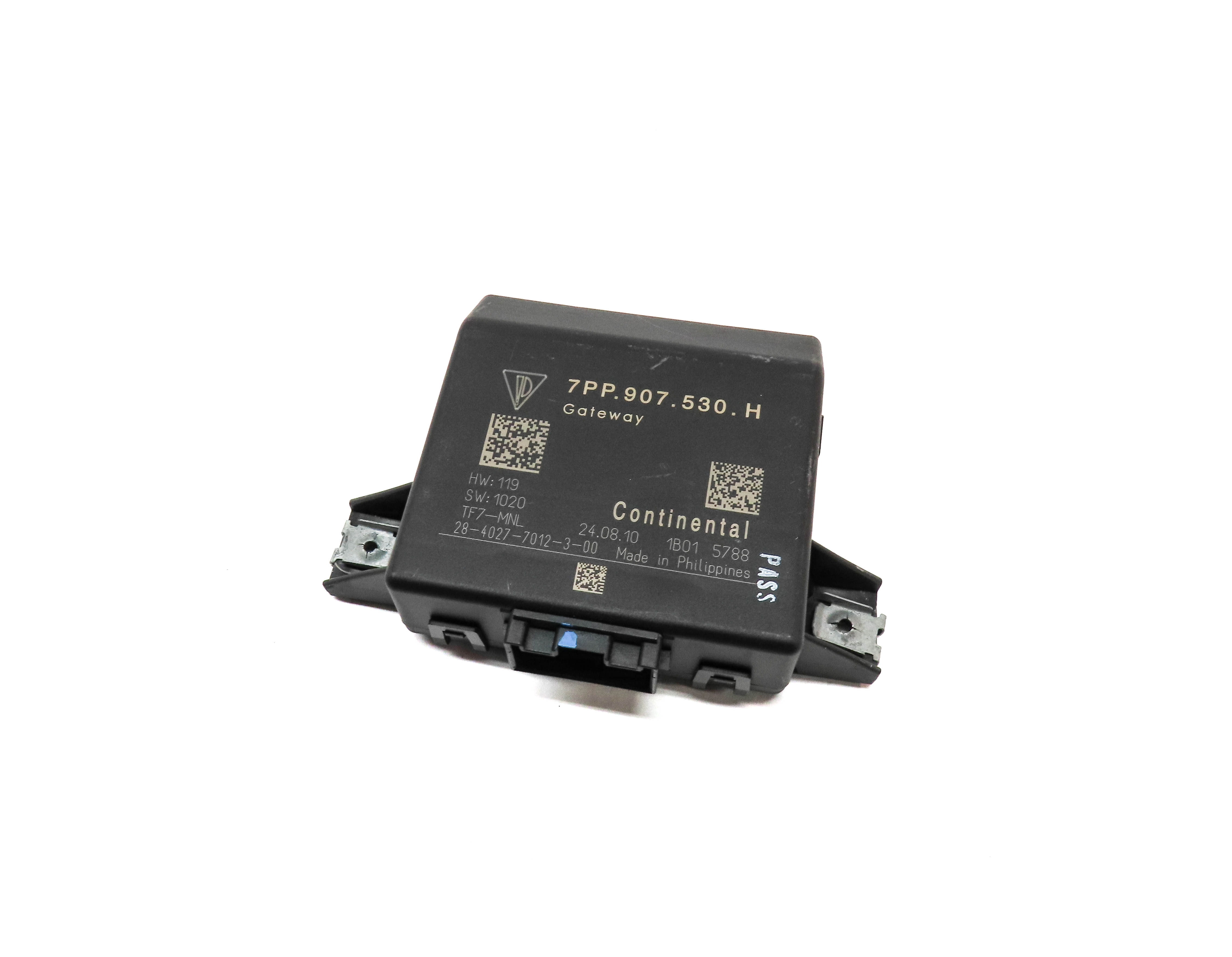 2011 PORSCHE CAYENNE HYBRID (958) GATEWAY GATE WAY CONTROL MODULE — exact item pictured